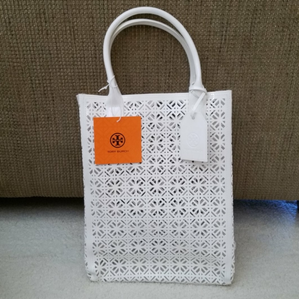 Tory Burch Perforated Tote
